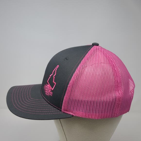 Idaho Roots Snapback Trucker Hat Multicolor OS Adjustable Mesh Back Richardson - Picture 3 of 10